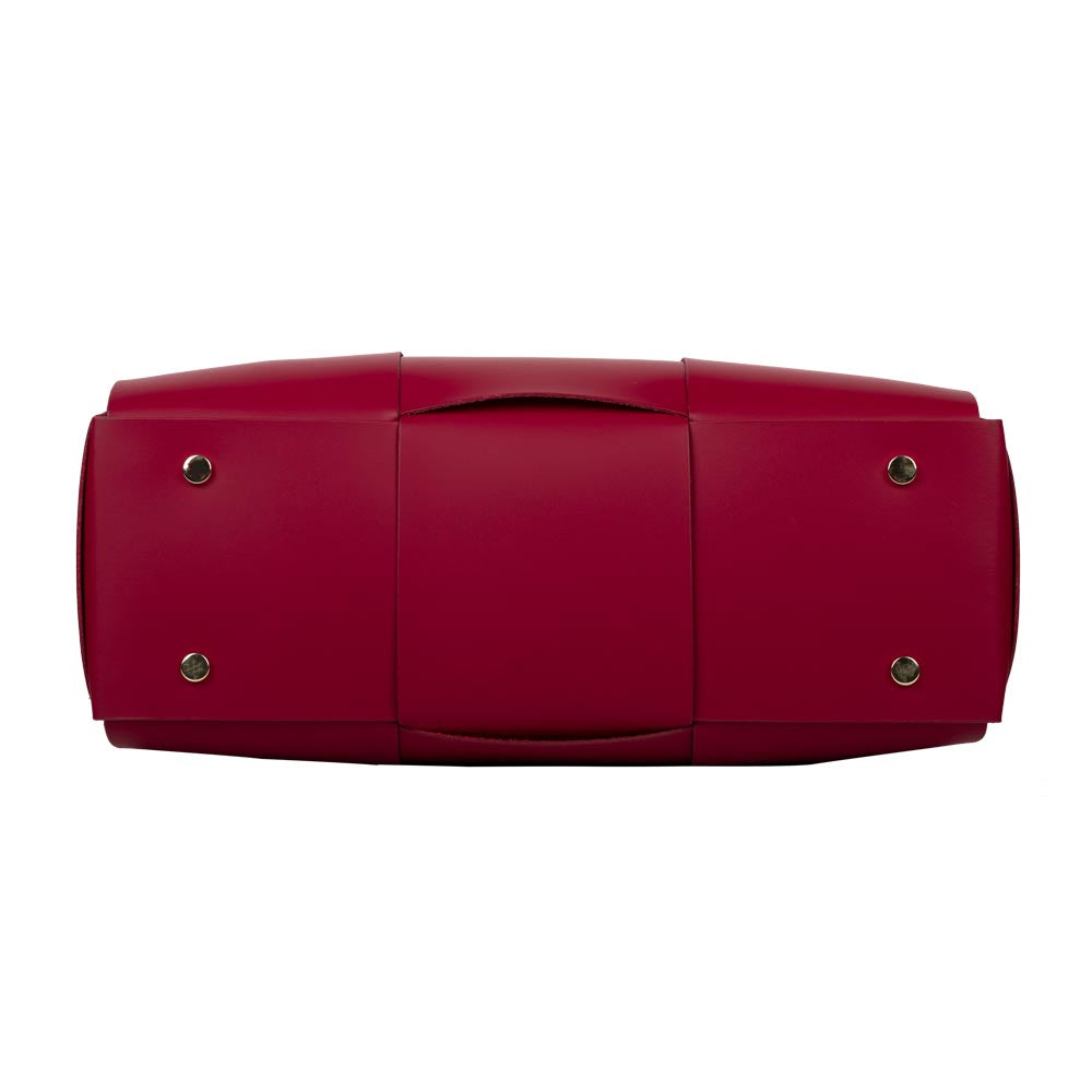 Henkeltasche Antonella Rot Goldgeweih