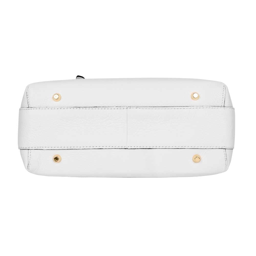 Henkeltasche Enja Weiß Goldgeweih