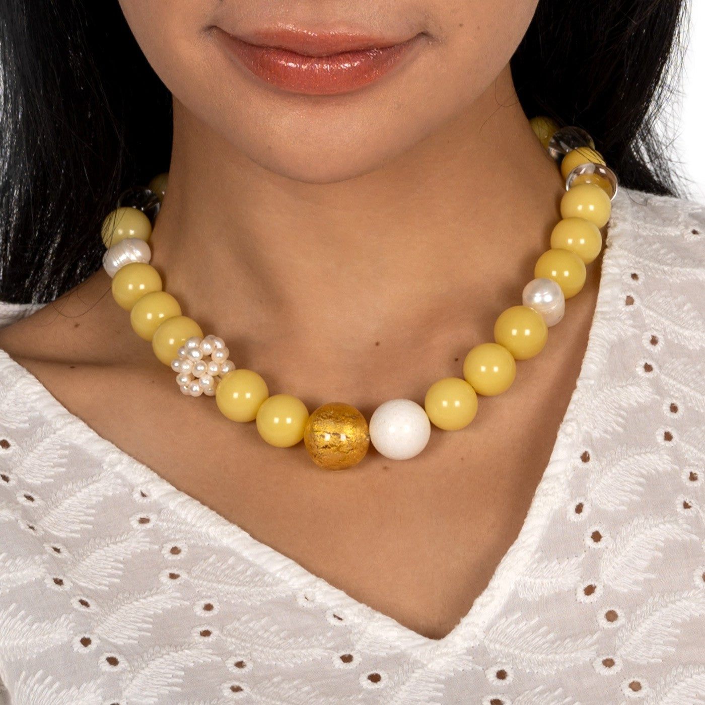 Collier Valerina Sun Goldgeweih