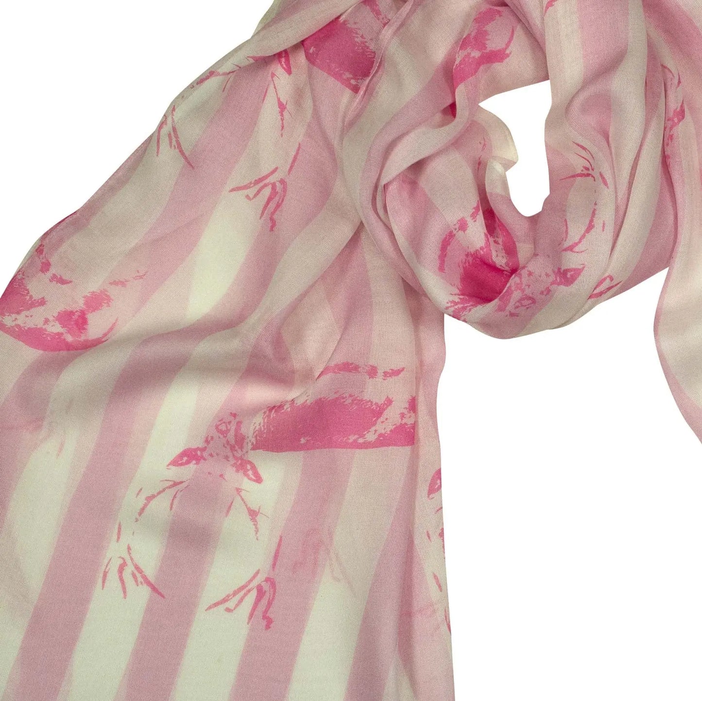 Bedruckter Schal Rosi Goldgeweih