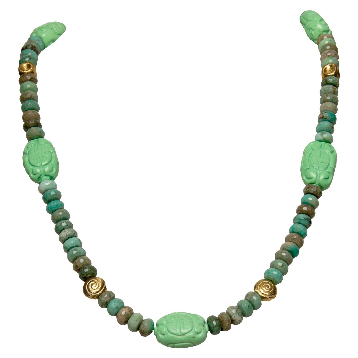 Lange Halskette Chrysopras Wisantia shirinsehan.com