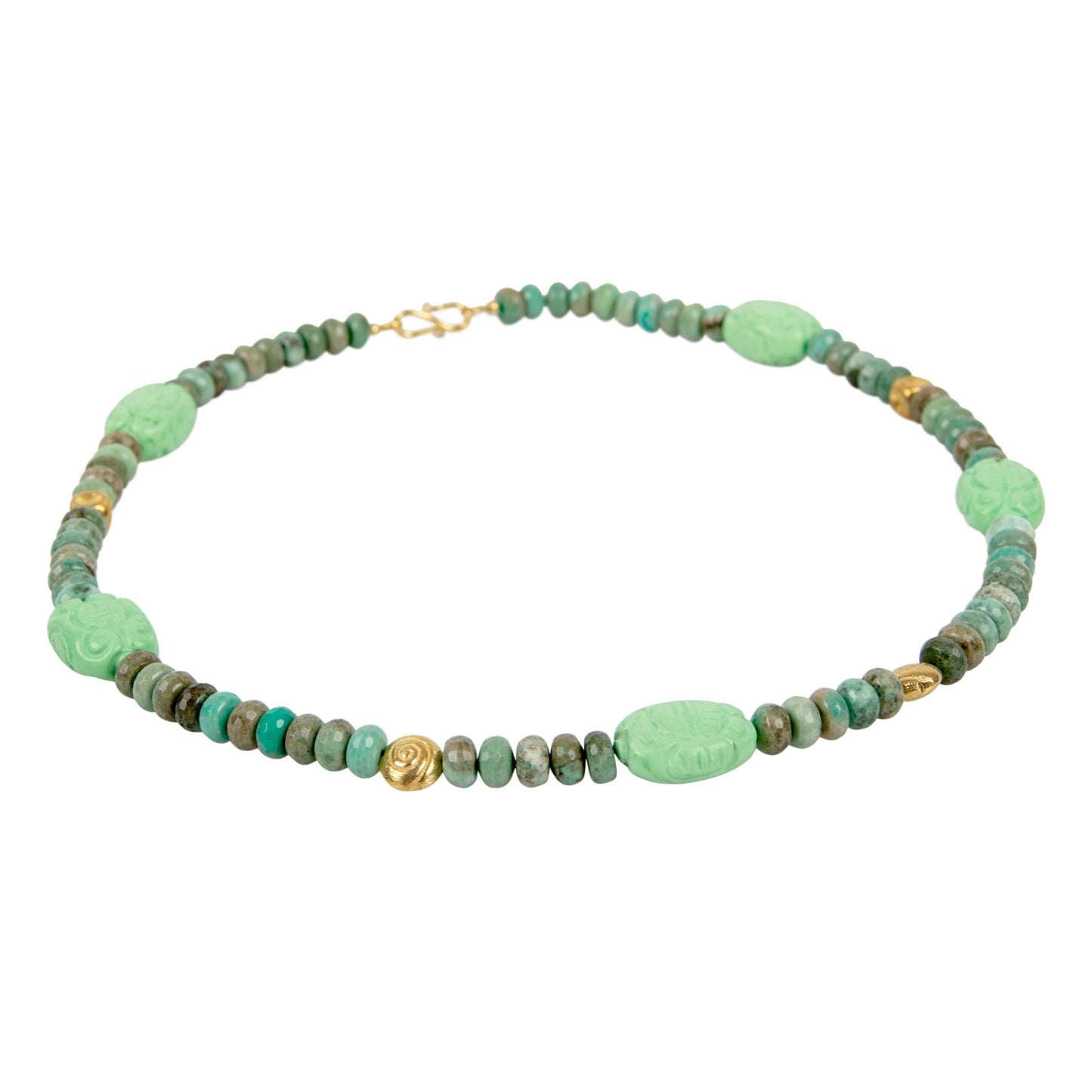 Lange Halskette Chrysopras Wisantia shirinsehan.com