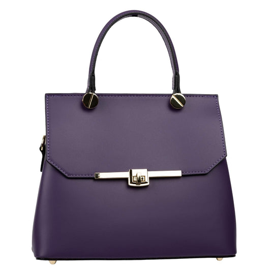 Henkeltasche Faith Lila Goldgeweih