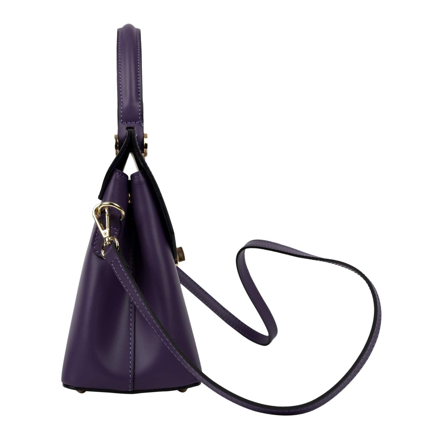 Henkeltasche Faith Lila Goldgeweih