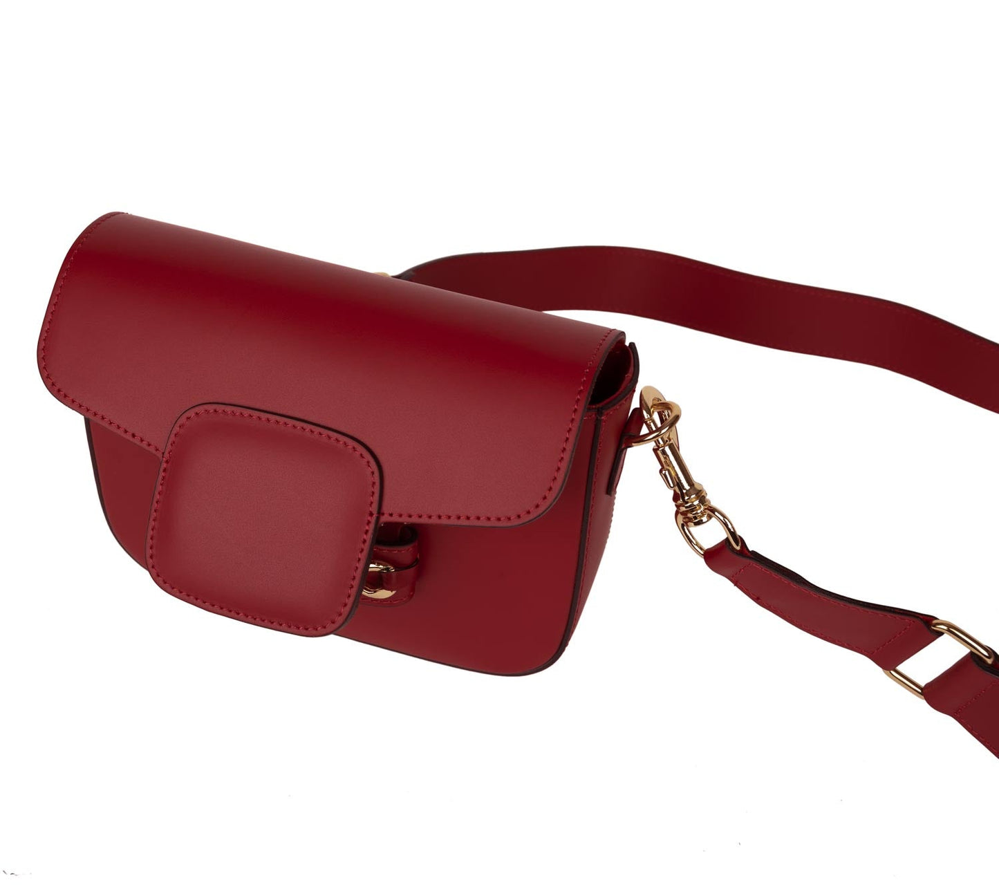 Schultertasche Fabrizia Rot shirinsehan.com