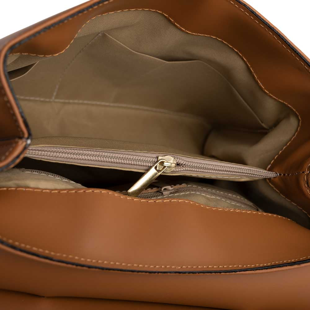 Henkeltasche Faith Nougat shirinsehan.com