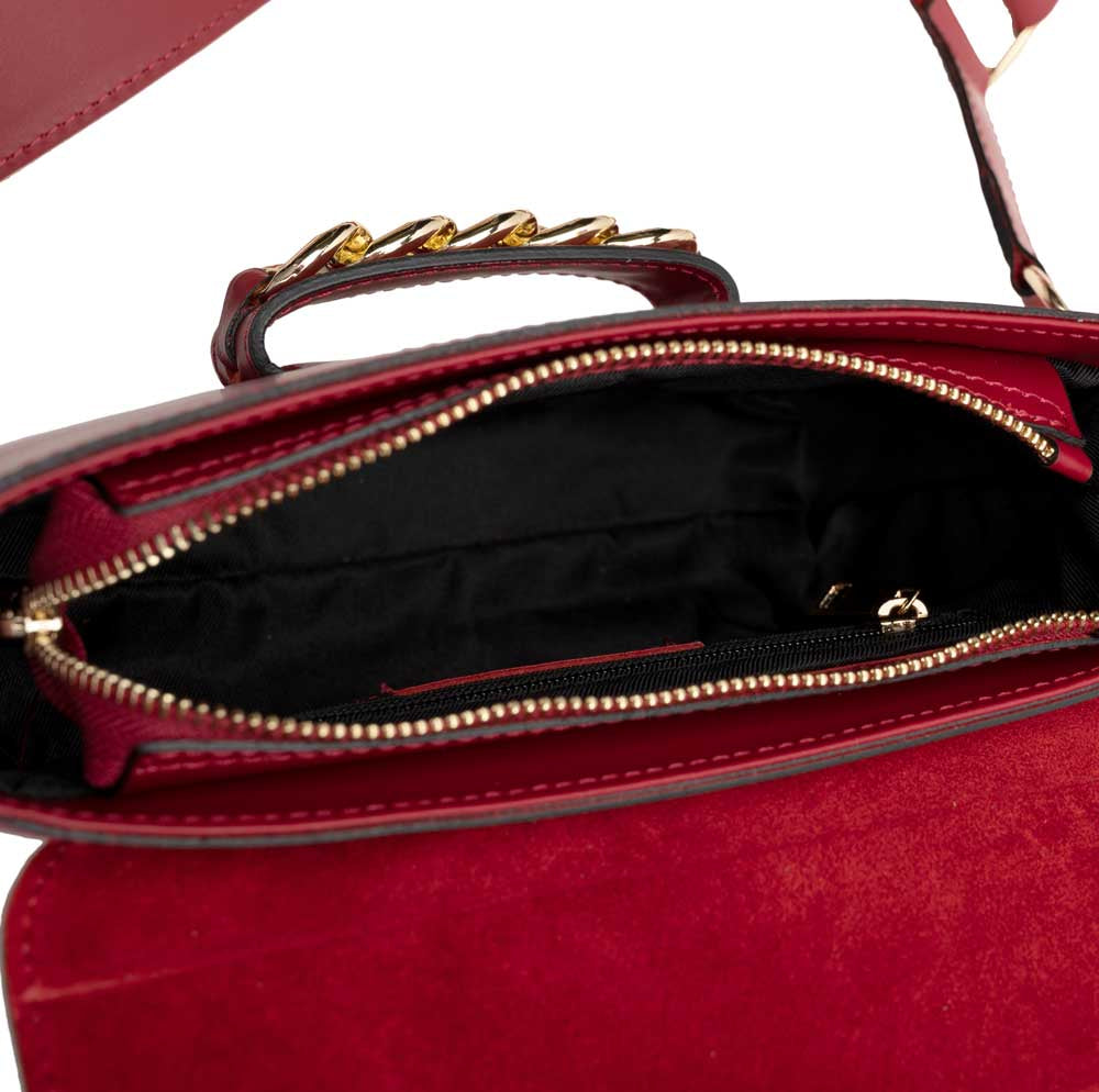 Schultertasche Fabrizia Rot shirinsehan.com