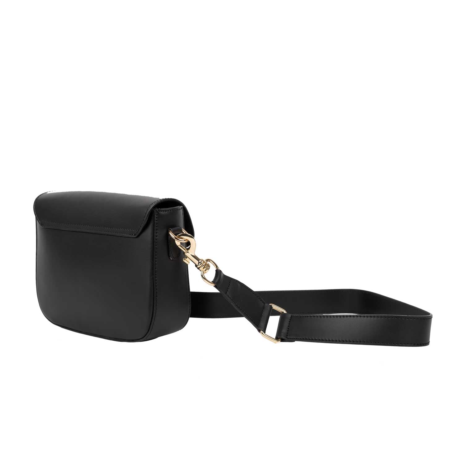 Schultertasche Fabrizia Schwarz mit Kettenelement shirinsehan.com